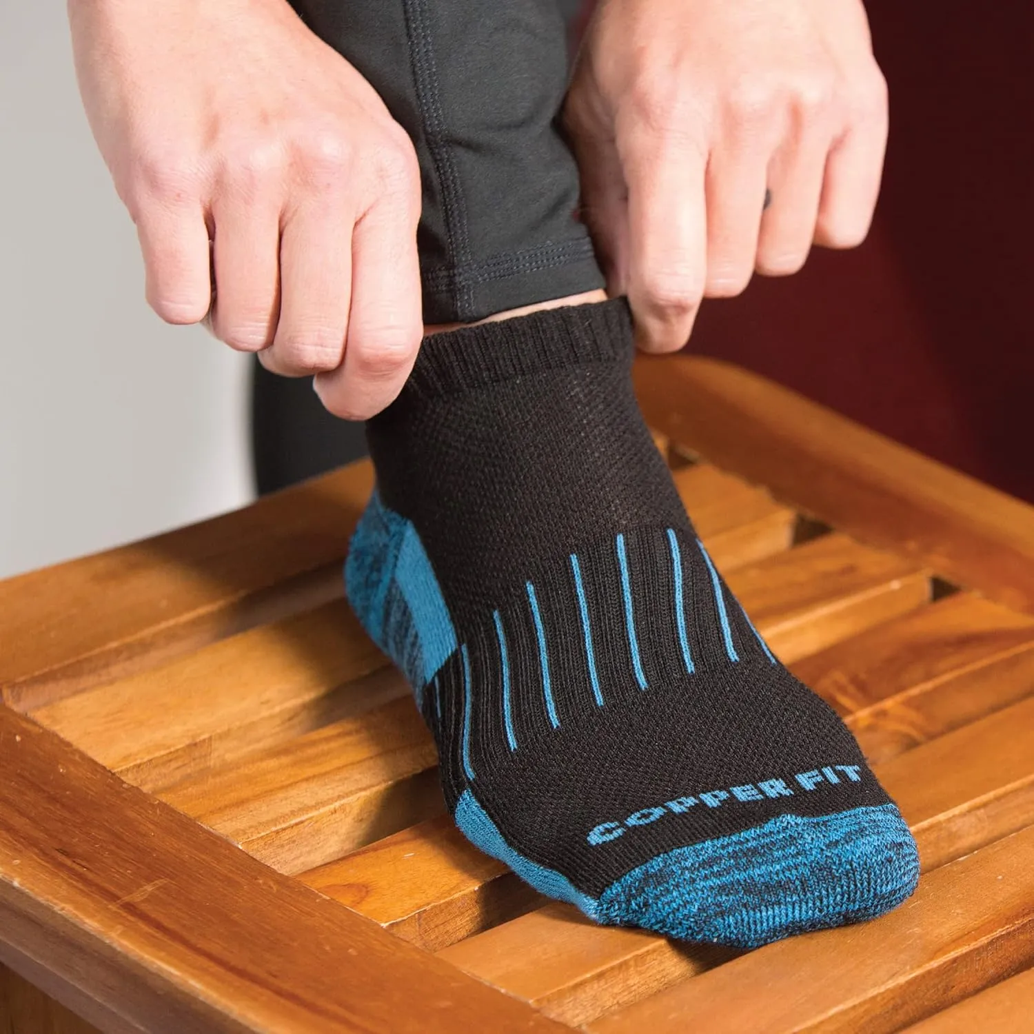 Copper Fit Ankle Length Sport Socks