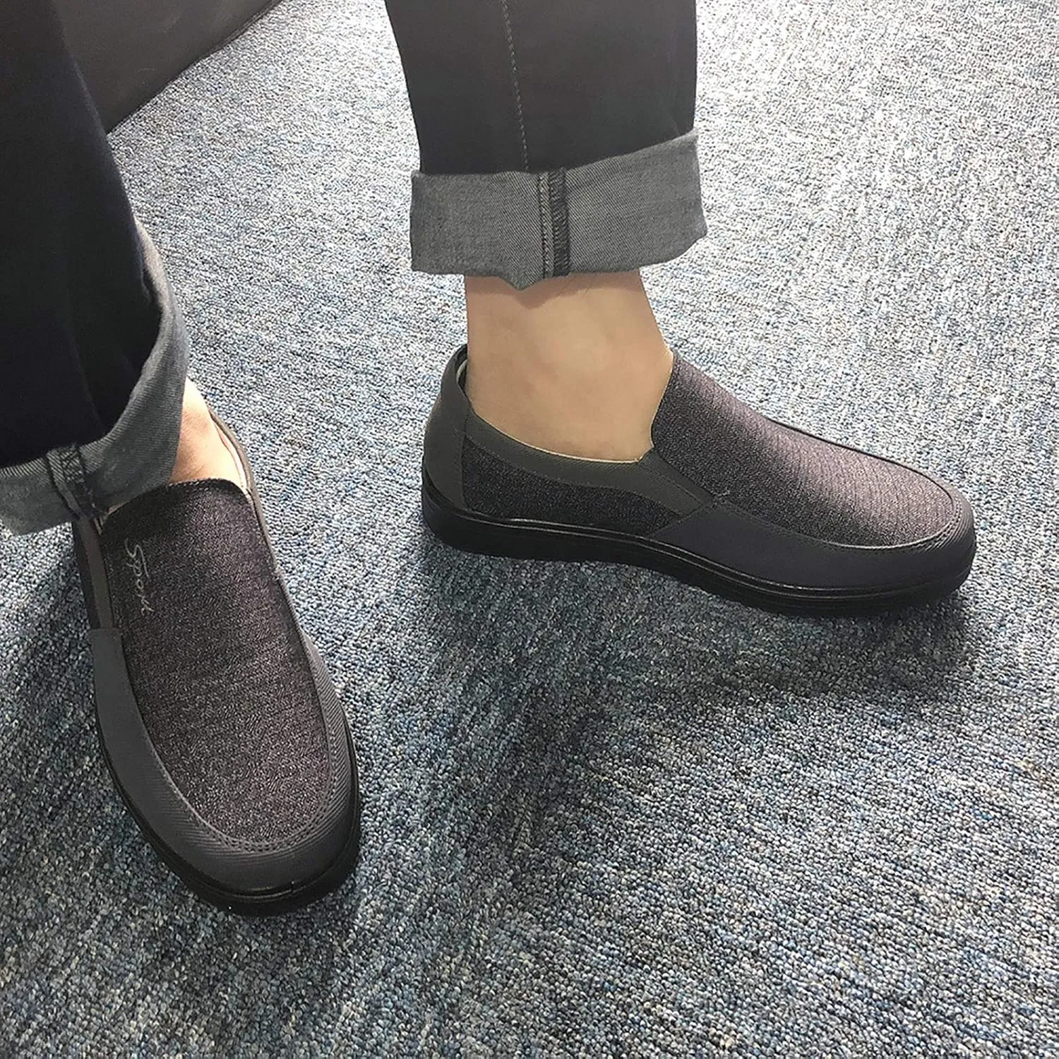 COSIDRAM Mens Loafer Casual Shoes Comfort Lightweight Driving Travel Walking Shoes for Adult Male