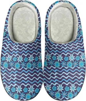 Cotton Slippers for Woman Cotton Slippers Washable Fuzzy Slippers Indoor Slip On Shoes Bedroom Slippers