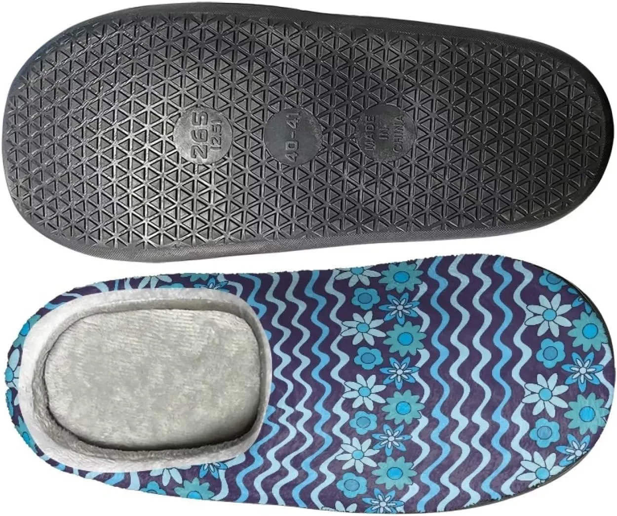 Cotton Slippers for Woman Cotton Slippers Washable Fuzzy Slippers Indoor Slip On Shoes Bedroom Slippers