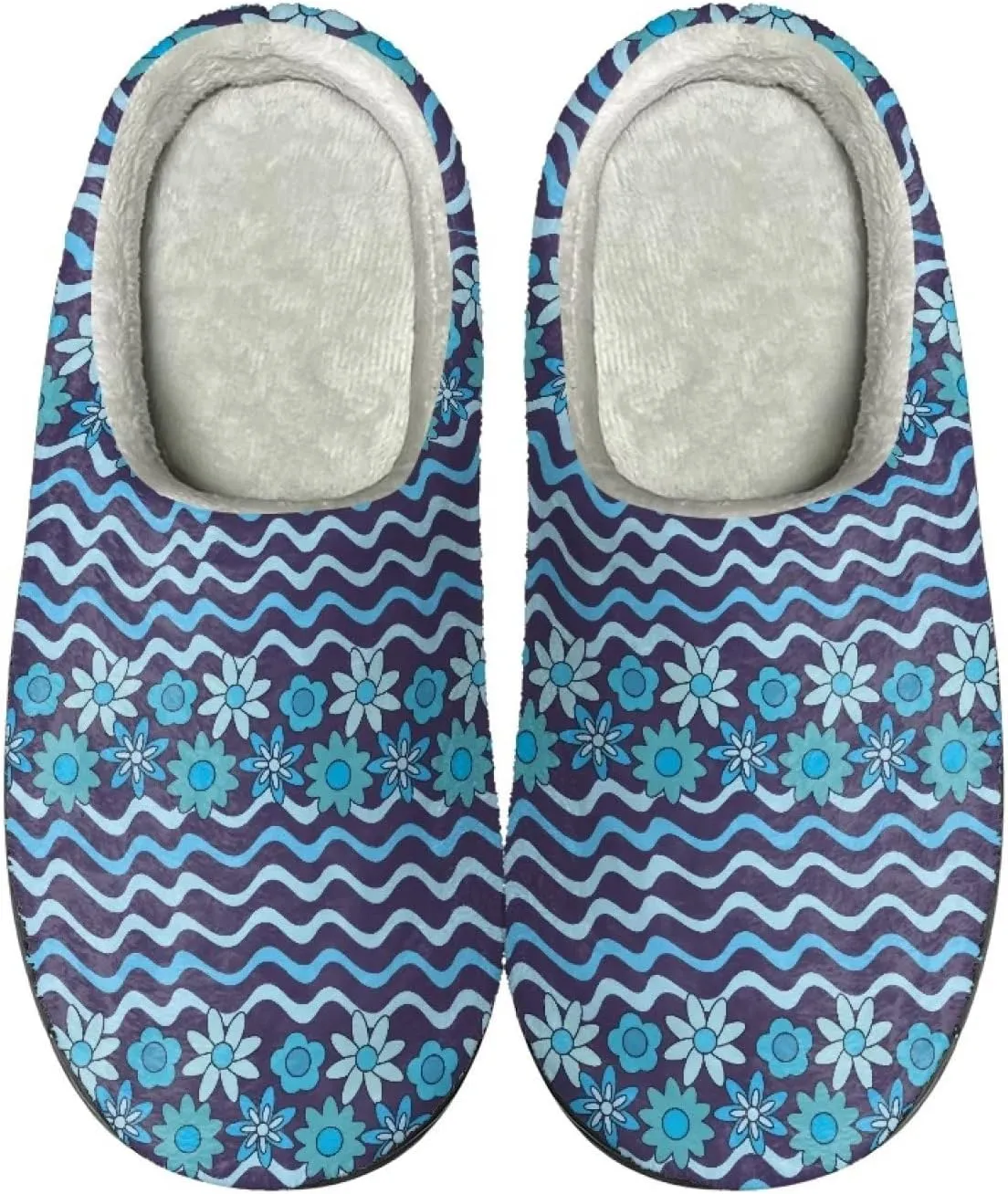 Cotton Slippers for Woman Cotton Slippers Washable Fuzzy Slippers Indoor Slip On Shoes Bedroom Slippers