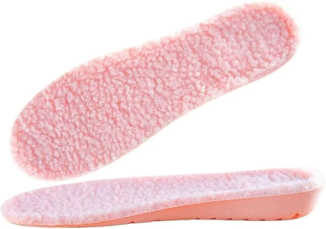 Cushion Shoe Insoles，Warmth Height Increasing Insoles Women Shoe Pad Breathable Honeycomb Plus Velvet Thicken Unisex Winter Shoe Insole(A3.5cm,39 40)