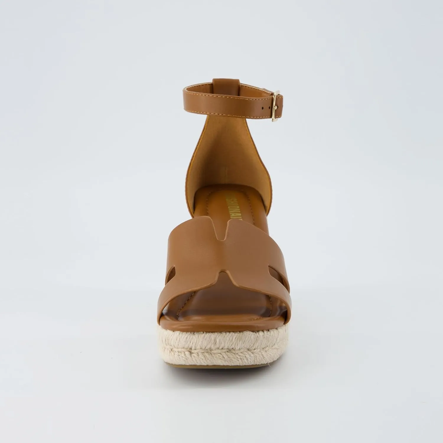 CUSHIONAIRE Women's Charlie Espadrille Wedge Sandal  Memory Foam and Wide Widths Available