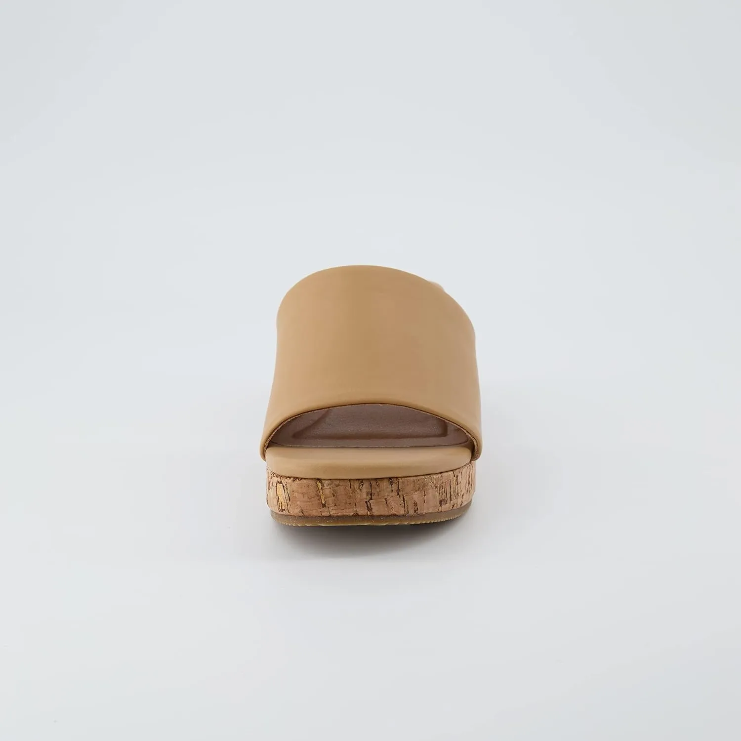 CUSHIONAIRE Women's Nano cork wedge sandal  Memory Foam, Wide Widths Available