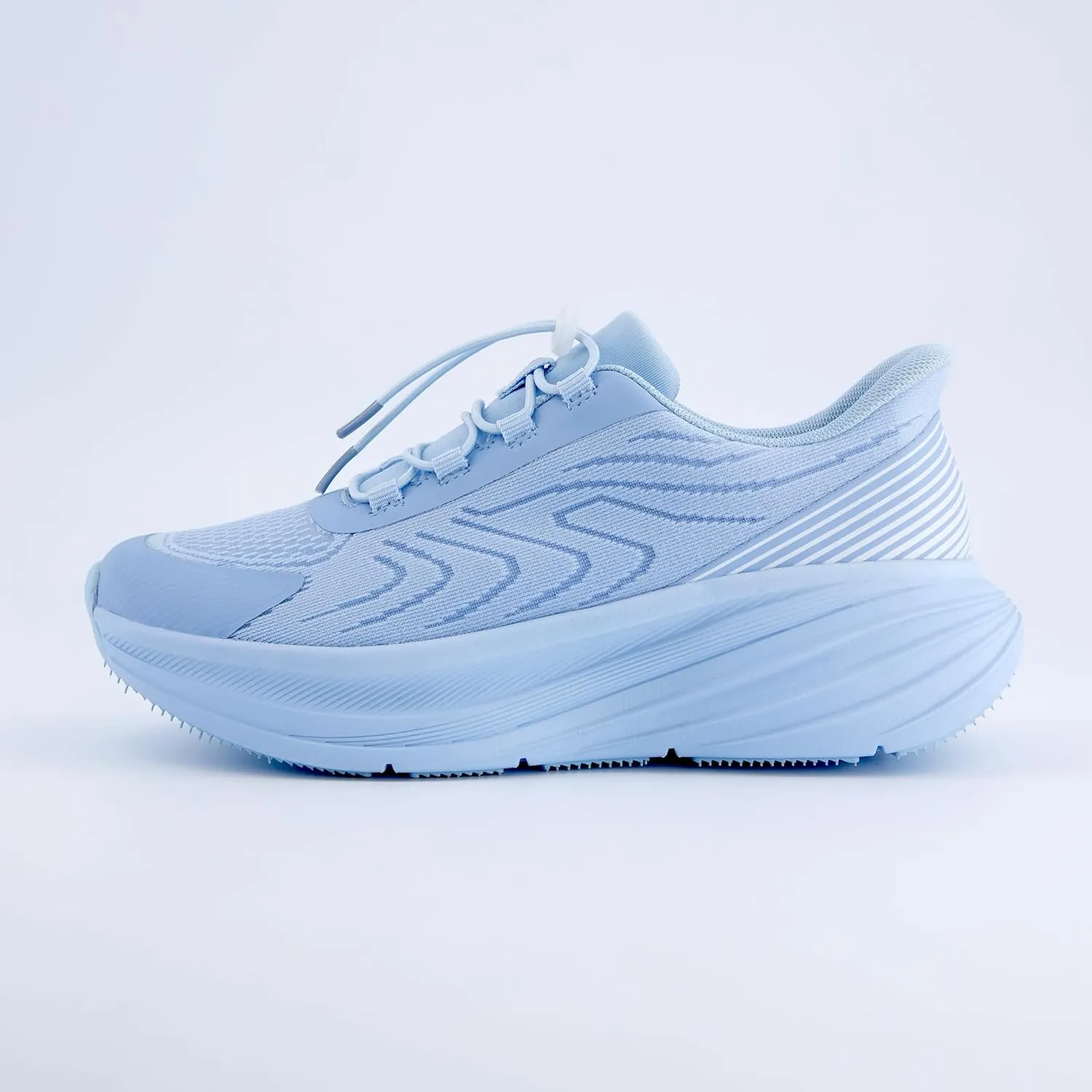 CUSHIONAIRE XPLOR Women’s Athletic Sneaker – Chunky Lace-Up Trainer with Lightweight Mesh Upper & Cushioned Platform Sole