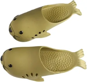 Cute Novelty Seal Pillow Slipper Cloud Slides Non-Slip Summer Slipper