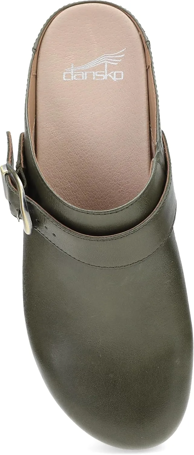 Dansko Baylor Slip-On Mule Clogs for Women - Memory Foam and Arch Support for All -Day Comfort and Support - Lightweight EVA Outsole for Long-Lasting Wear