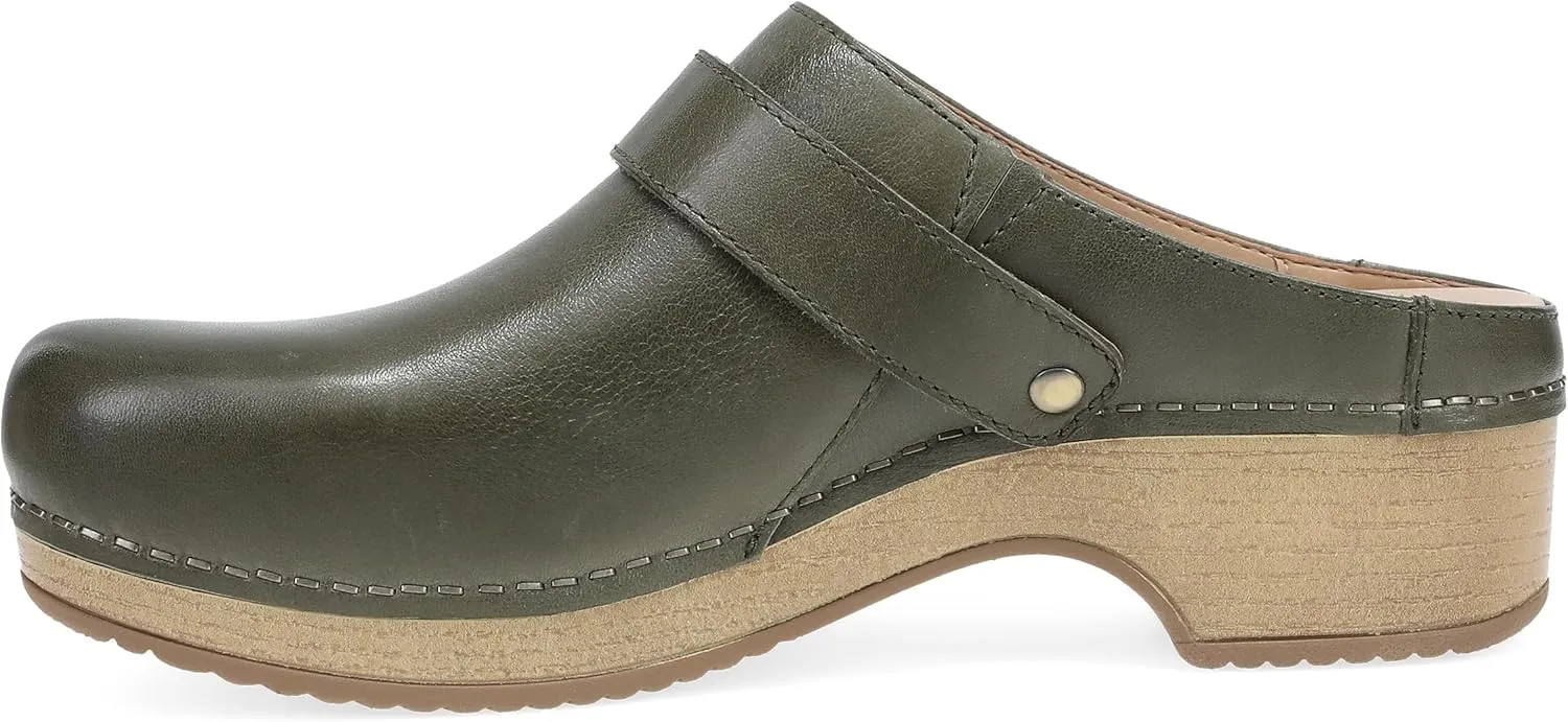 Dansko Baylor Slip-On Mule Clogs for Women - Memory Foam and Arch Support for All -Day Comfort and Support - Lightweight EVA Outsole for Long-Lasting Wear