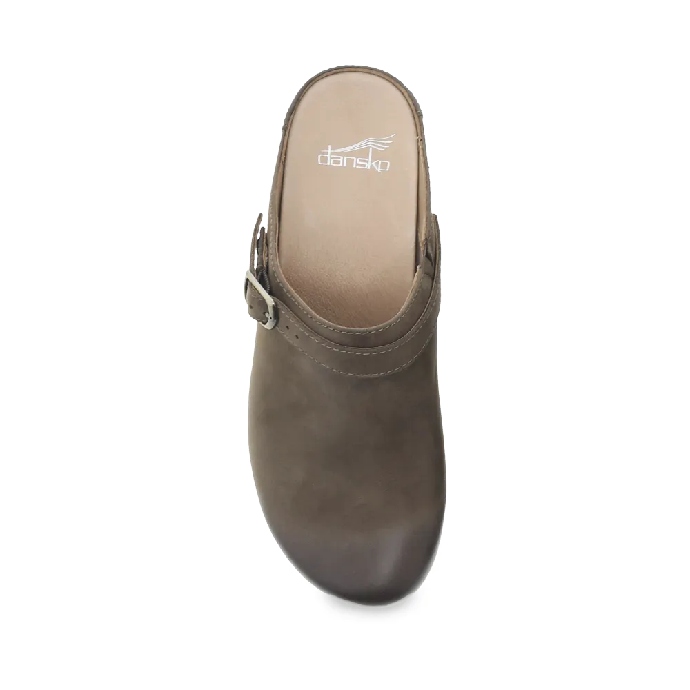 Dansko Berry-Mushroom Burnished Nubuck