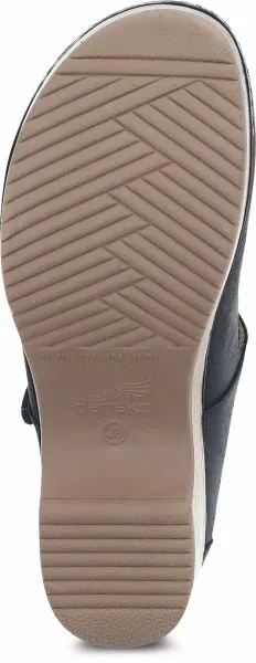 Dansko Black Burnished Nubuck Bria Women's Mary Jane Shoes 9435-101600