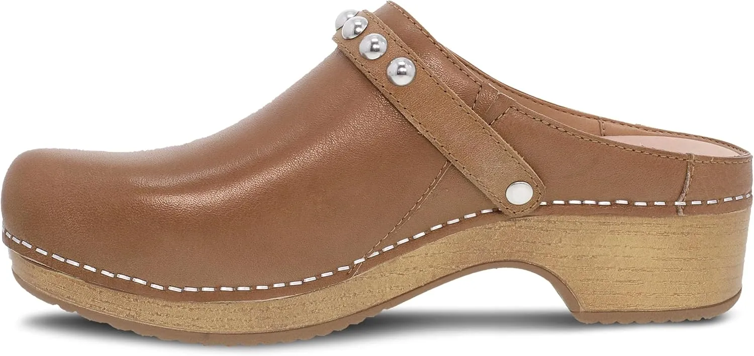 Dansko Britton Slip-On Mule Clogs for Women – Memory Foam and Arch Support for All -Day Comfort and Support – Lightweight EVA Outsole for Long-Lasting Wear