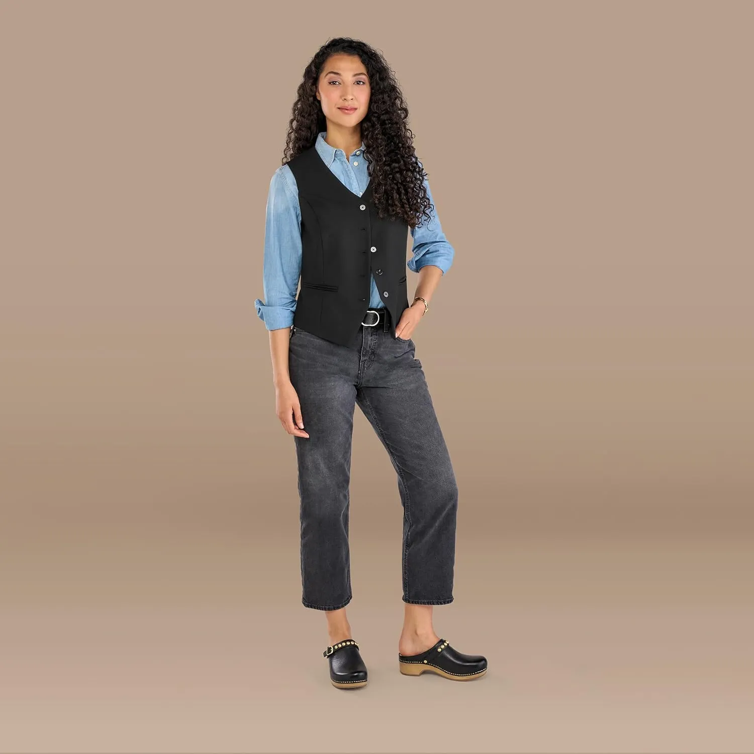 Dansko Britton Slip-On Mule Clogs for Women – Memory Foam and Arch Support for All -Day Comfort and Support – Lightweight EVA Outsole for Long-Lasting Wear