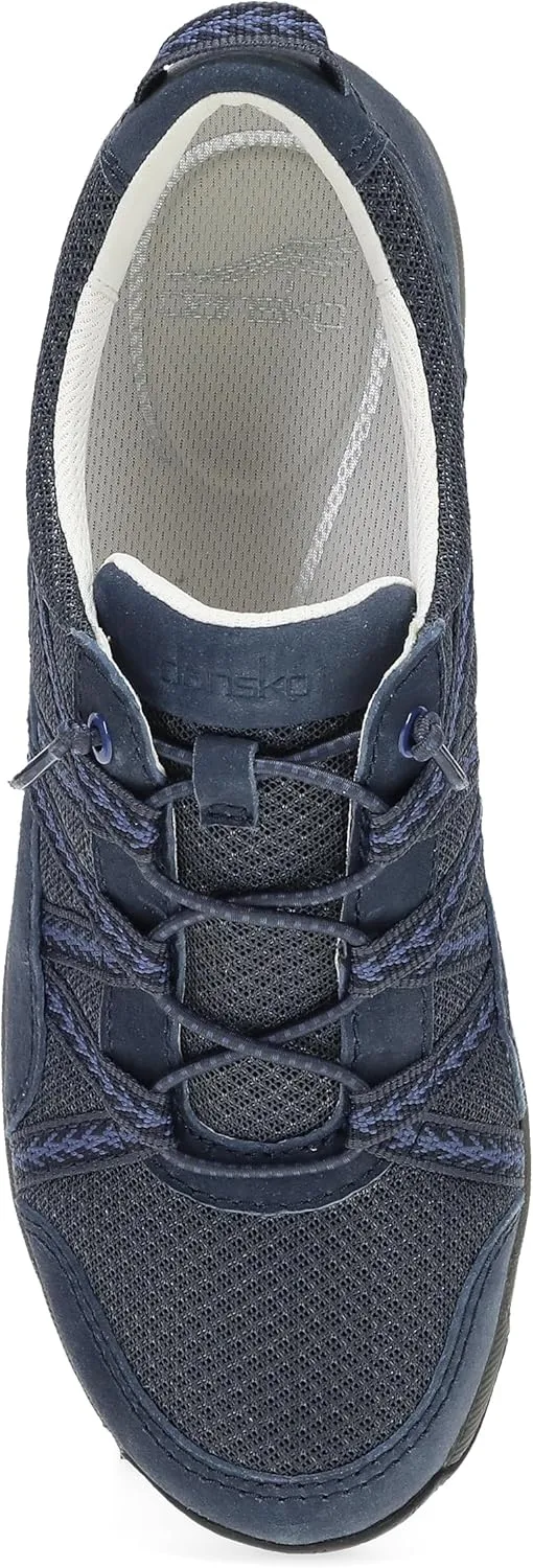 Dansko Harlyn Lightweight Sneaker for Women - Stain Resistant Leather and Nylon Uppers and Arch Support in Flexible Style