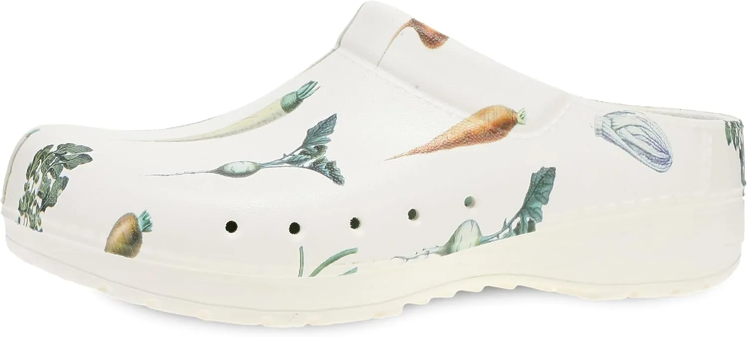 Dansko Kane Slip-On Mule Clog for Women - Lightweight Cushioned Comfort and Removable EVA Footbed with Arch Support - Easy Clean Uppers