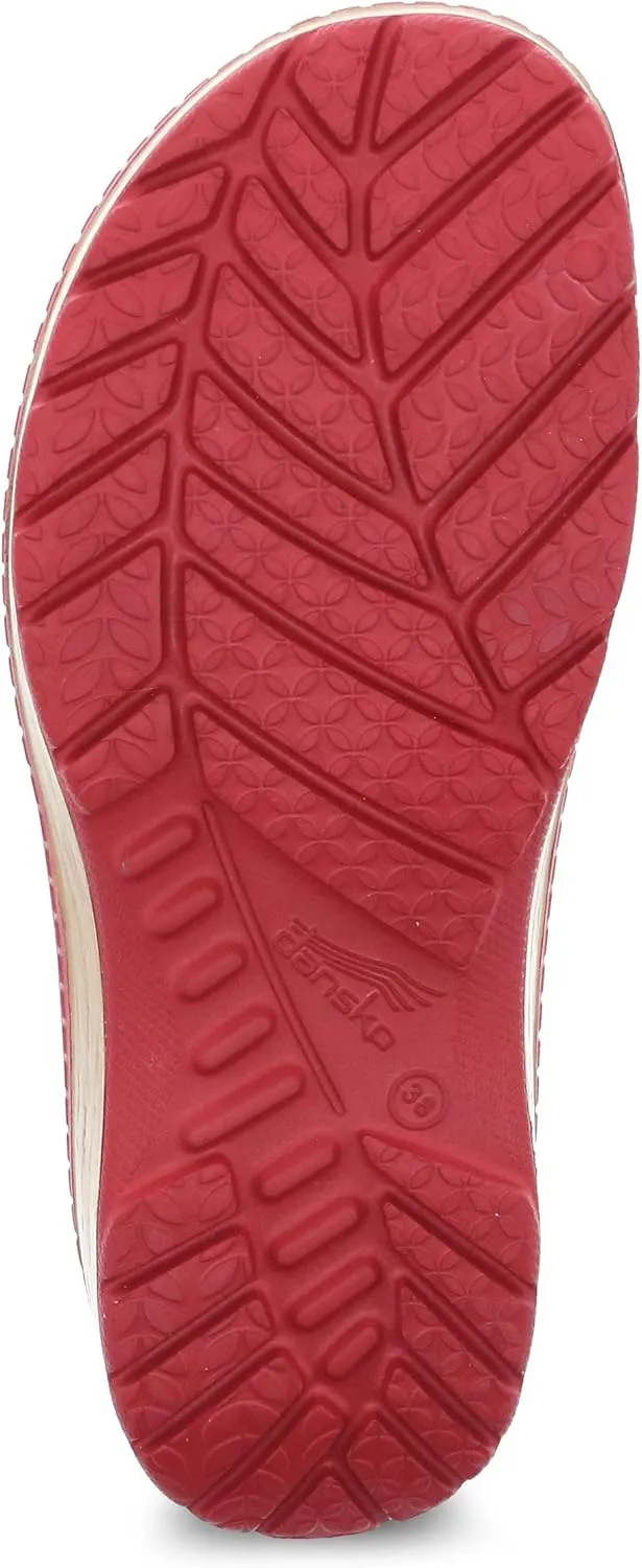 Dansko Kane Slip-On Mule Clog for Women - Lightweight Cushioned Comfort and Removable EVA Footbed with Arch Support - Easy Clean Uppers