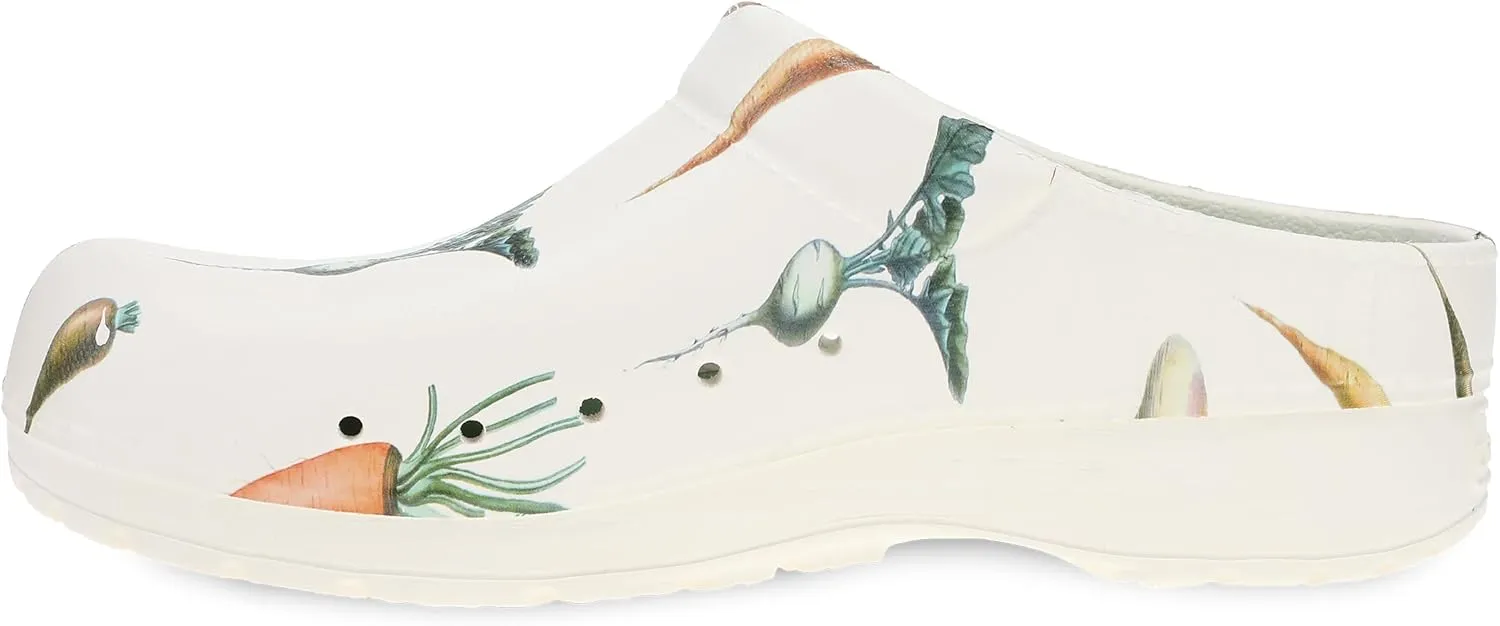 Dansko Kane Slip-On Mule Clog for Women - Lightweight Cushioned Comfort and Removable EVA Footbed with Arch Support - Easy Clean Uppers