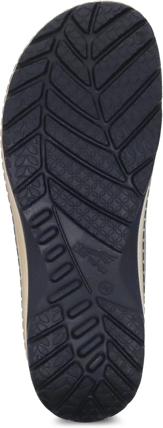 Dansko Kane Slip-On Mule Clog for Women - Lightweight Cushioned Comfort and Removable EVA Footbed with Arch Support - Easy Clean Uppers