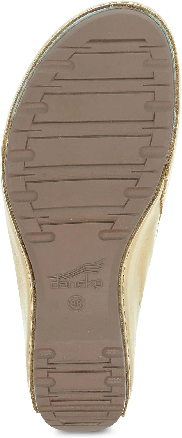 Dansko Talulah Stylish Mule Clog for Women - Cushioned PU Footbed and Arch Support for All-Day Comfort - Leather Uppers for Long-Lasting Wear