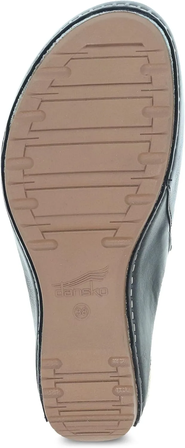 Dansko Talulah Stylish Mule Clog for Women - Cushioned PU Footbed and Arch Support for All-Day Comfort - Leather Uppers for Long-Lasting Wear