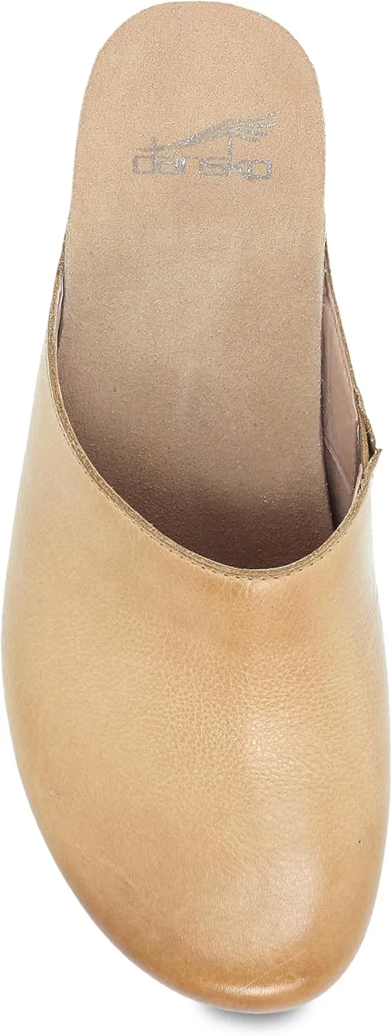 Dansko Talulah Stylish Mule Clog for Women - Cushioned PU Footbed and Arch Support for All-Day Comfort - Leather Uppers for Long-Lasting Wear