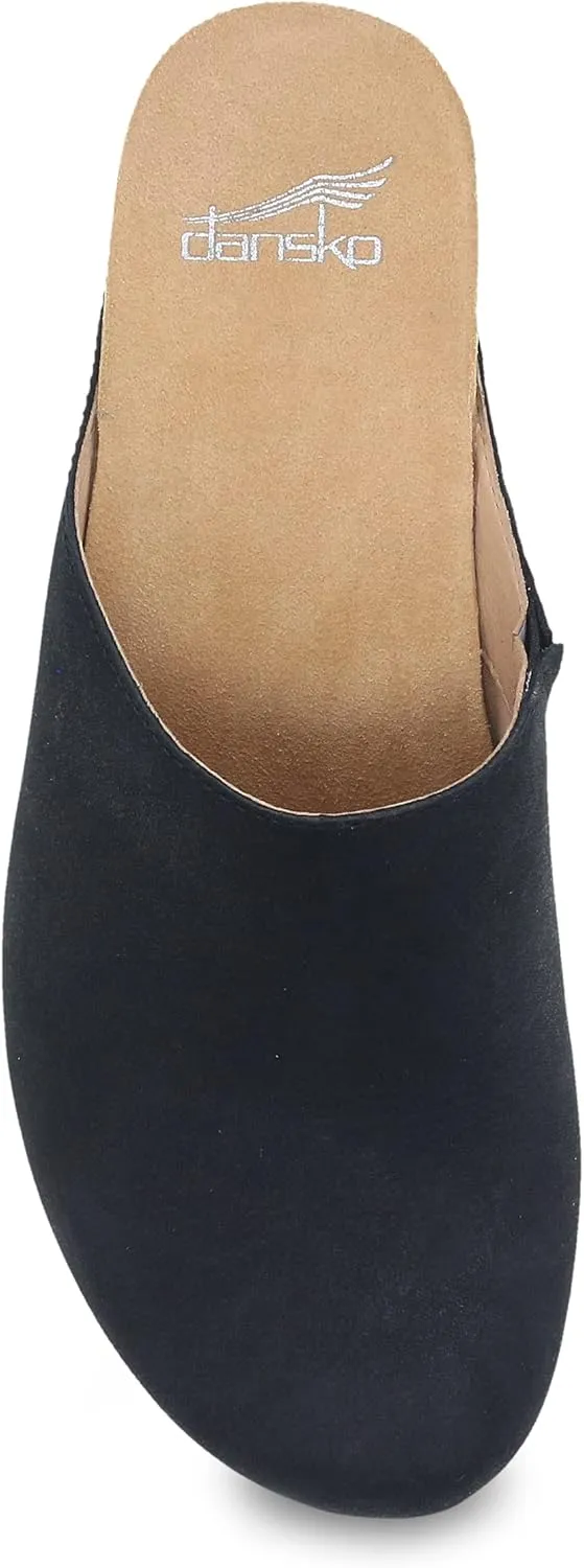 Dansko Talulah Stylish Mule Clog for Women - Cushioned PU Footbed and Arch Support for All-Day Comfort - Leather Uppers for Long-Lasting Wear