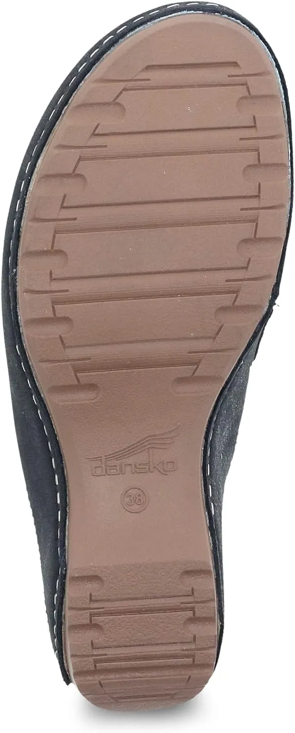 Dansko Talulah Stylish Mule Clog for Women - Cushioned PU Footbed and Arch Support for All-Day Comfort - Leather Uppers for Long-Lasting Wear