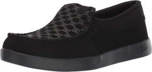 DC Men's Villain 2 Casual Slip On Skate Shoe Slipper, Black, 15
