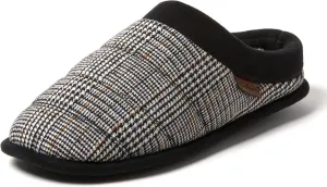 Dearfoams Men's Breathable Memory Foam Asher Clog House Shoe Slipper