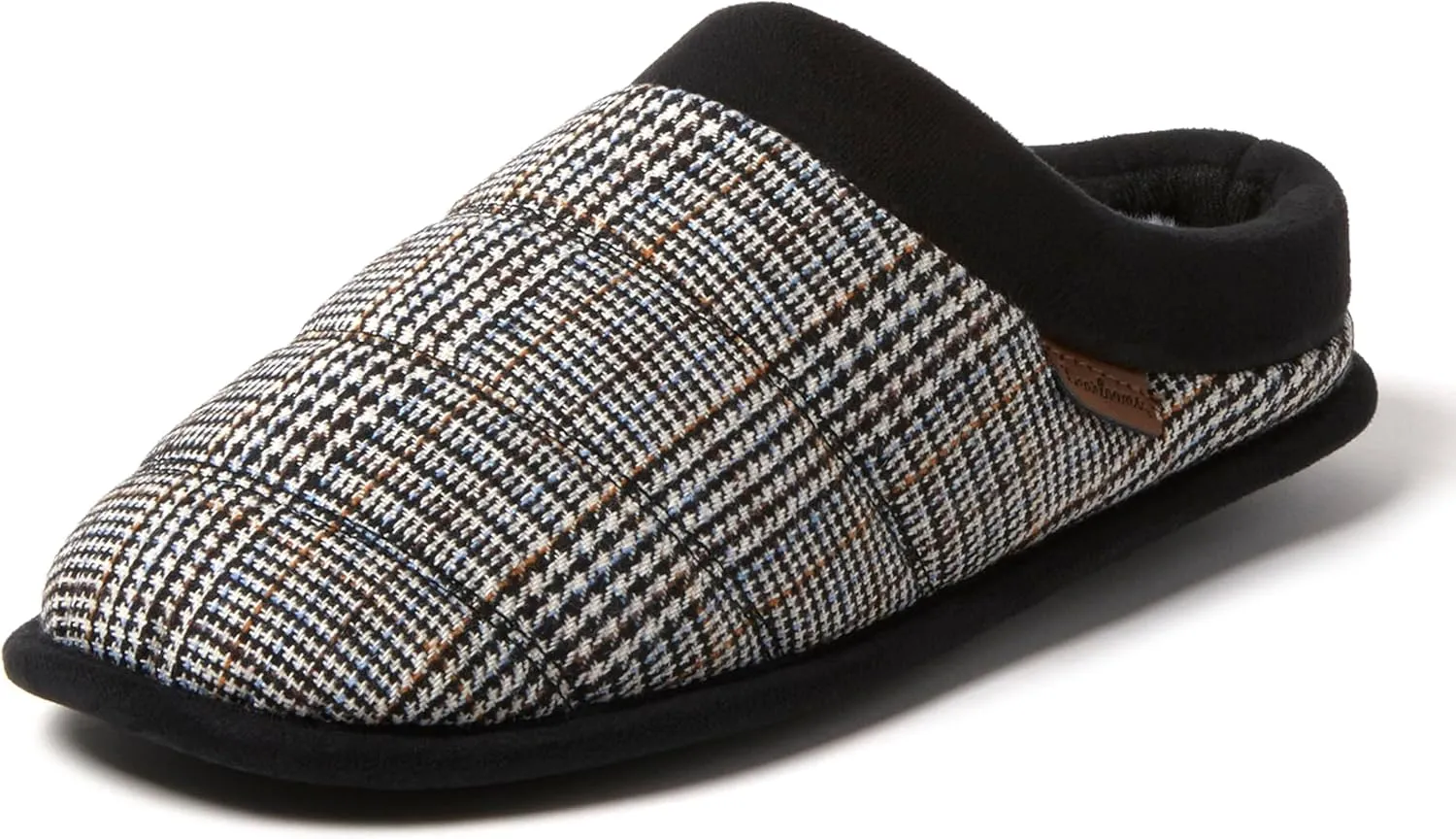 Dearfoams Men's Breathable Memory Foam Asher Clog House Shoe Slipper