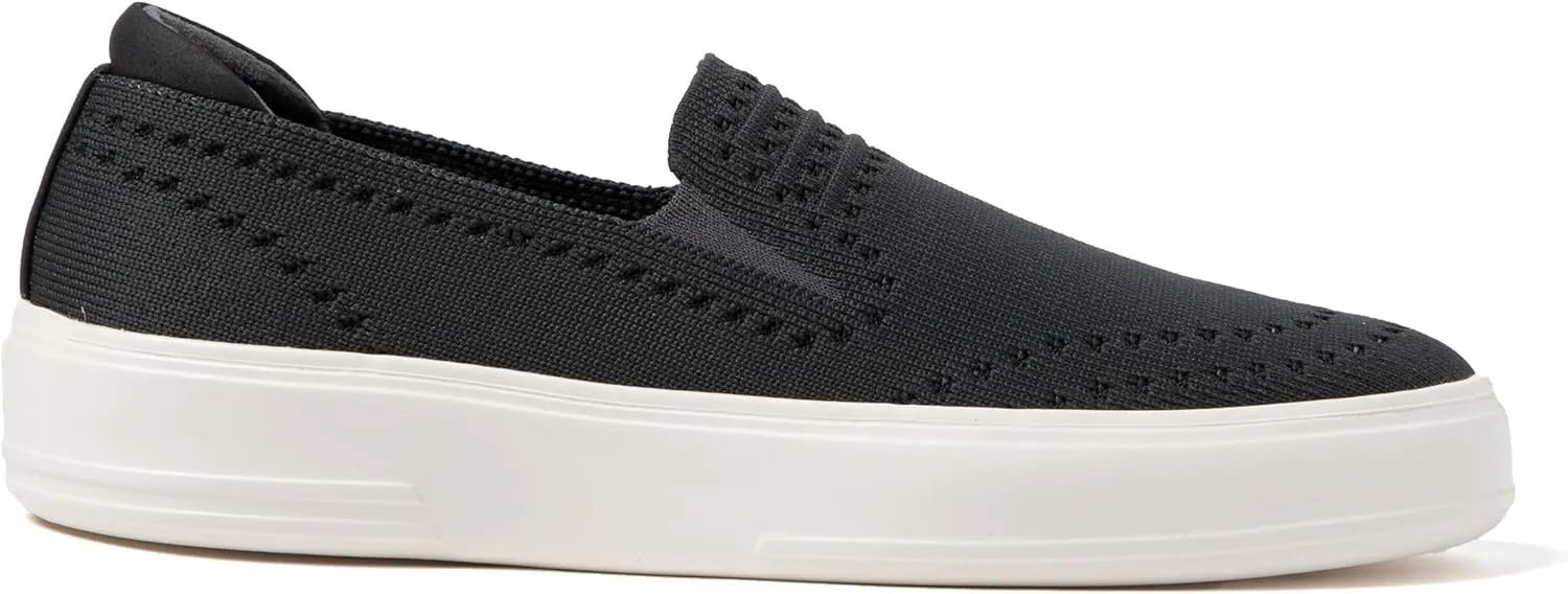 Dearfoams Women's Slip-On Lightweight Comfortable Sophie Loafers with Arch Support