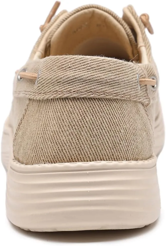 DECARSDZ Men's Penny Loafers Slip On Shoes Walking Shoe for Mens Lightweight Casual Knit Loafer