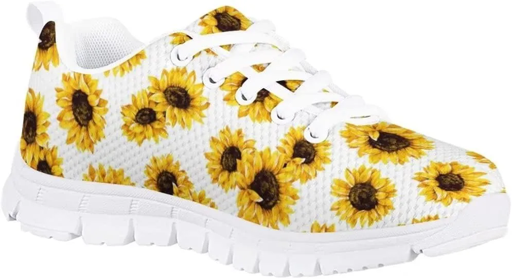 Dellukee Casual Boys Girls Shoes Kids Lightweight Breathable Athletic Tennis Walking Sports School Sneakers