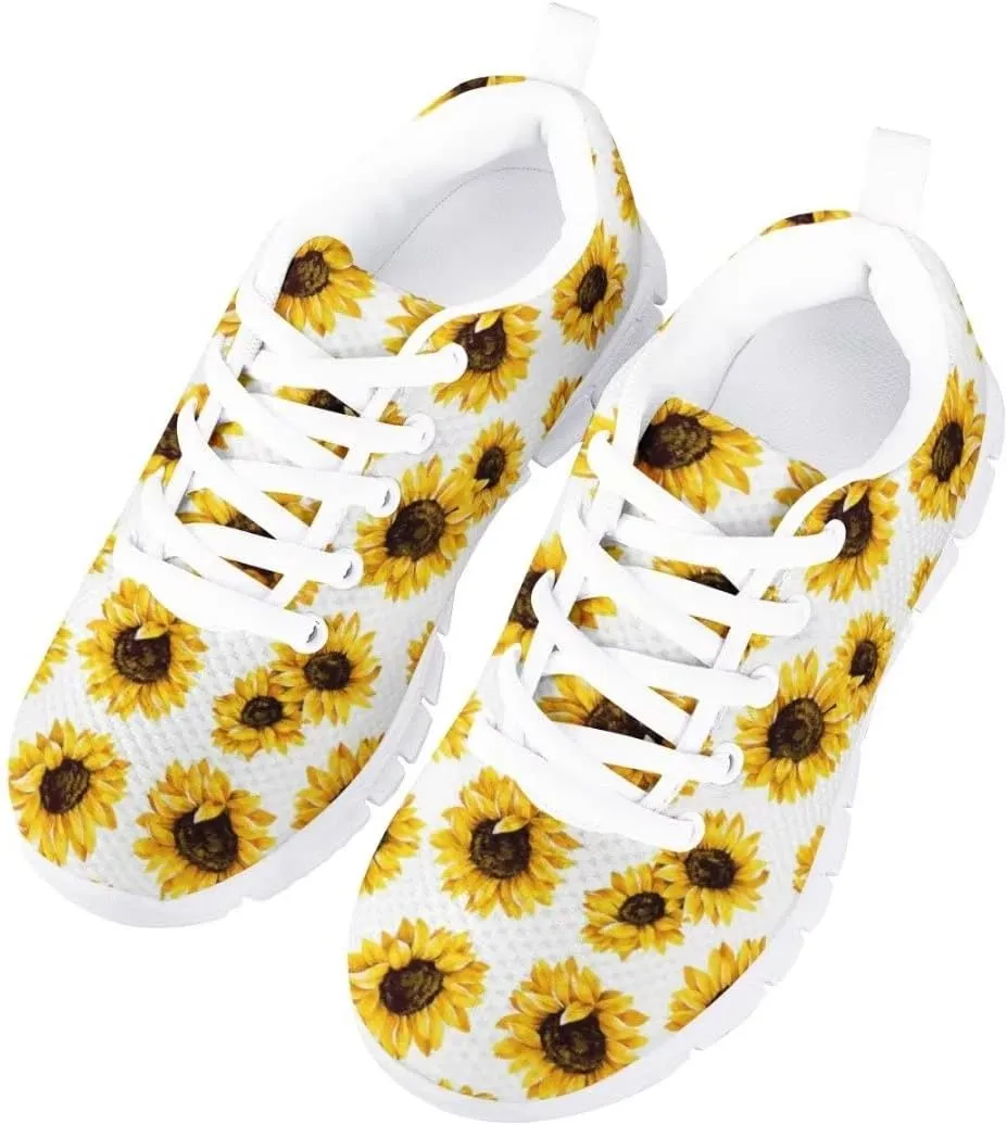 Dellukee Casual Boys Girls Shoes Kids Lightweight Breathable Athletic Tennis Walking Sports School Sneakers