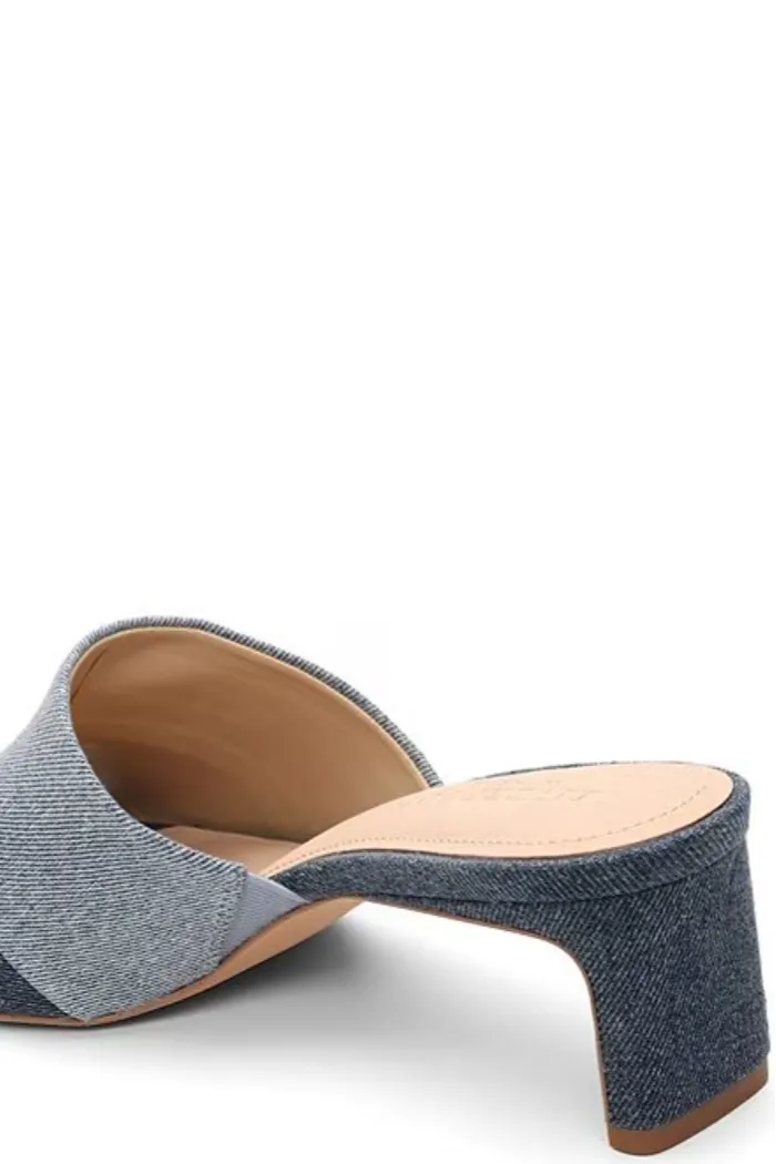 Denim Mule