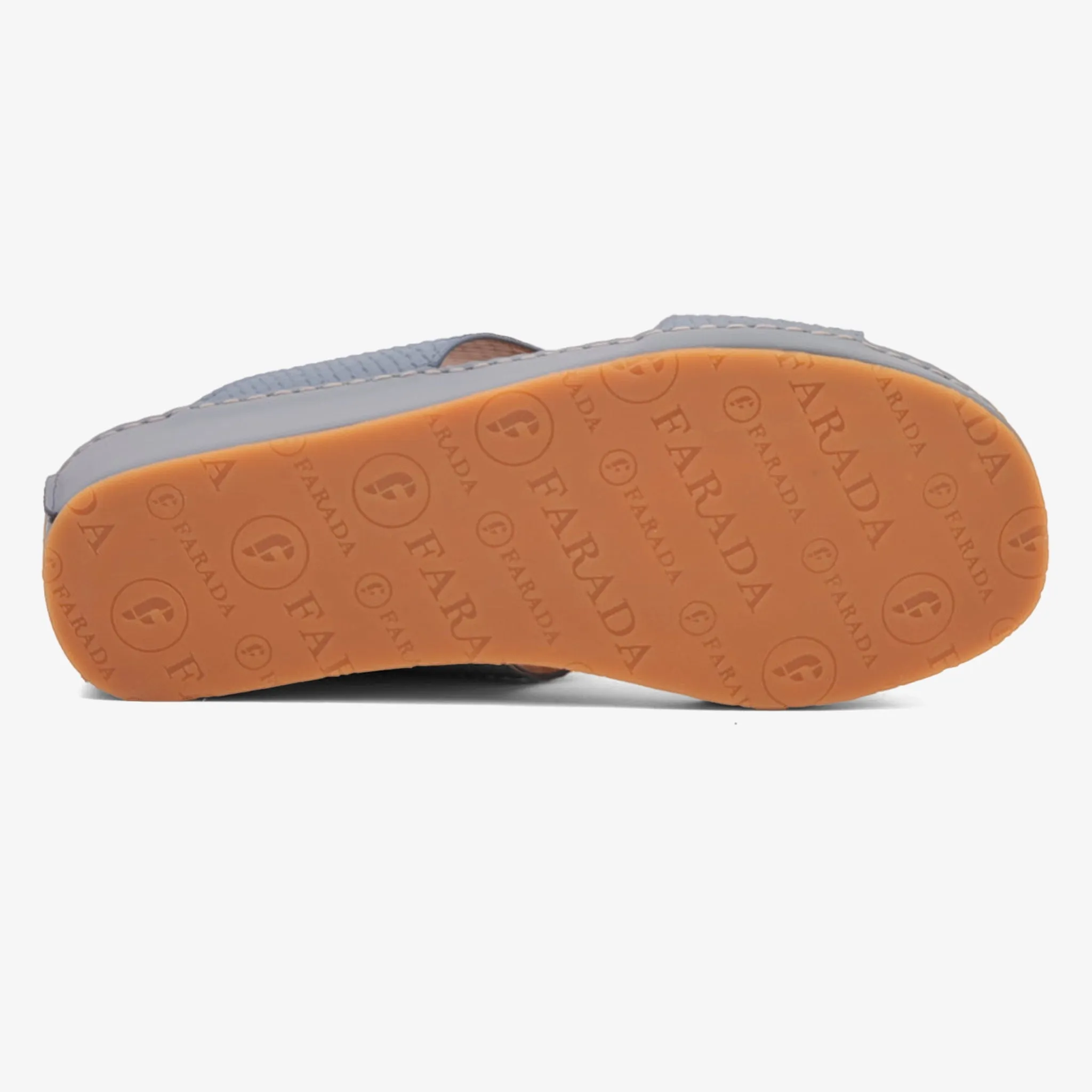 DESIGNER PITONE VENEZIANO ARABIC SANDALS BLUE-GREY