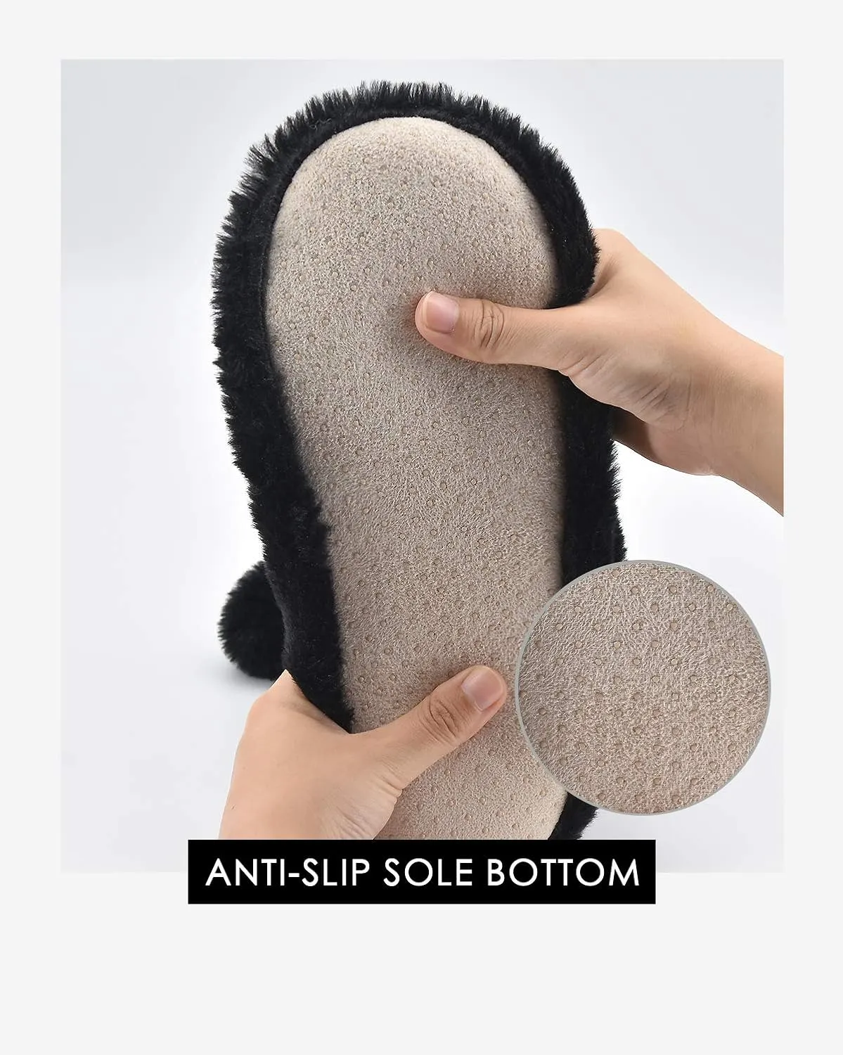 DICUIRD Slipper Socks with Grippers for Women,Winter Cozy&Comfy Boot Slippers for Women
