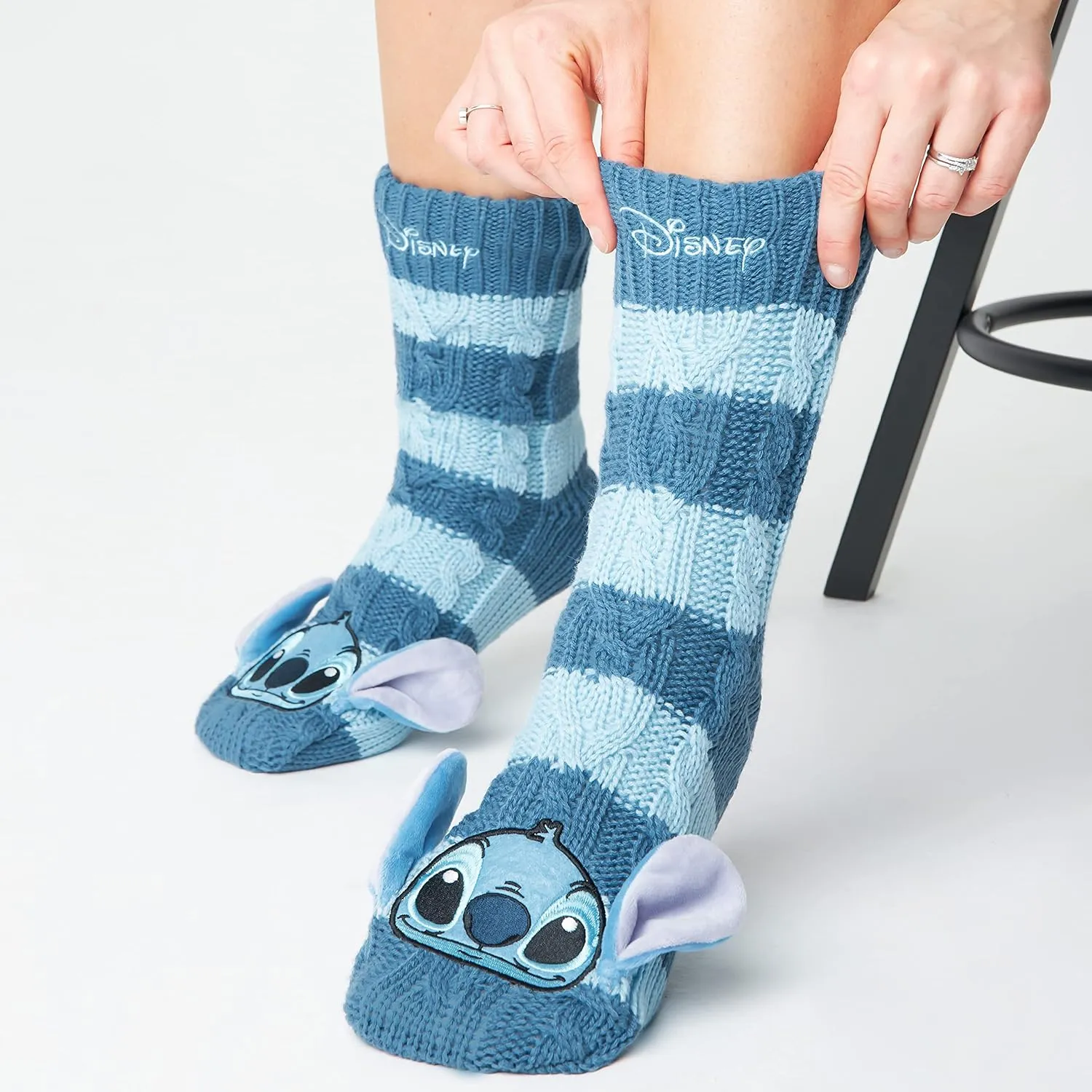 Disney Stitch Slipper Socks For Women Teens Warm Slipper Socks Bed Socks Non Slip Socks Gifts for Her
