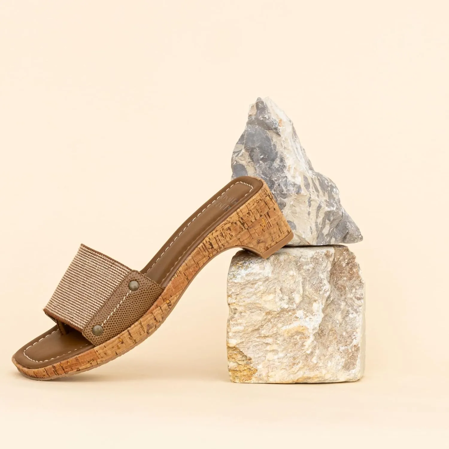 Donald Pliner Women's Rodeo Jute Elastic Slide Sandal