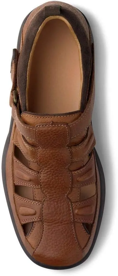Dr. Comfort Fisherman Men's Therapeutic Diabetic Extra Depth Sandal: Chestnut 13.0 Wide (E/2E)