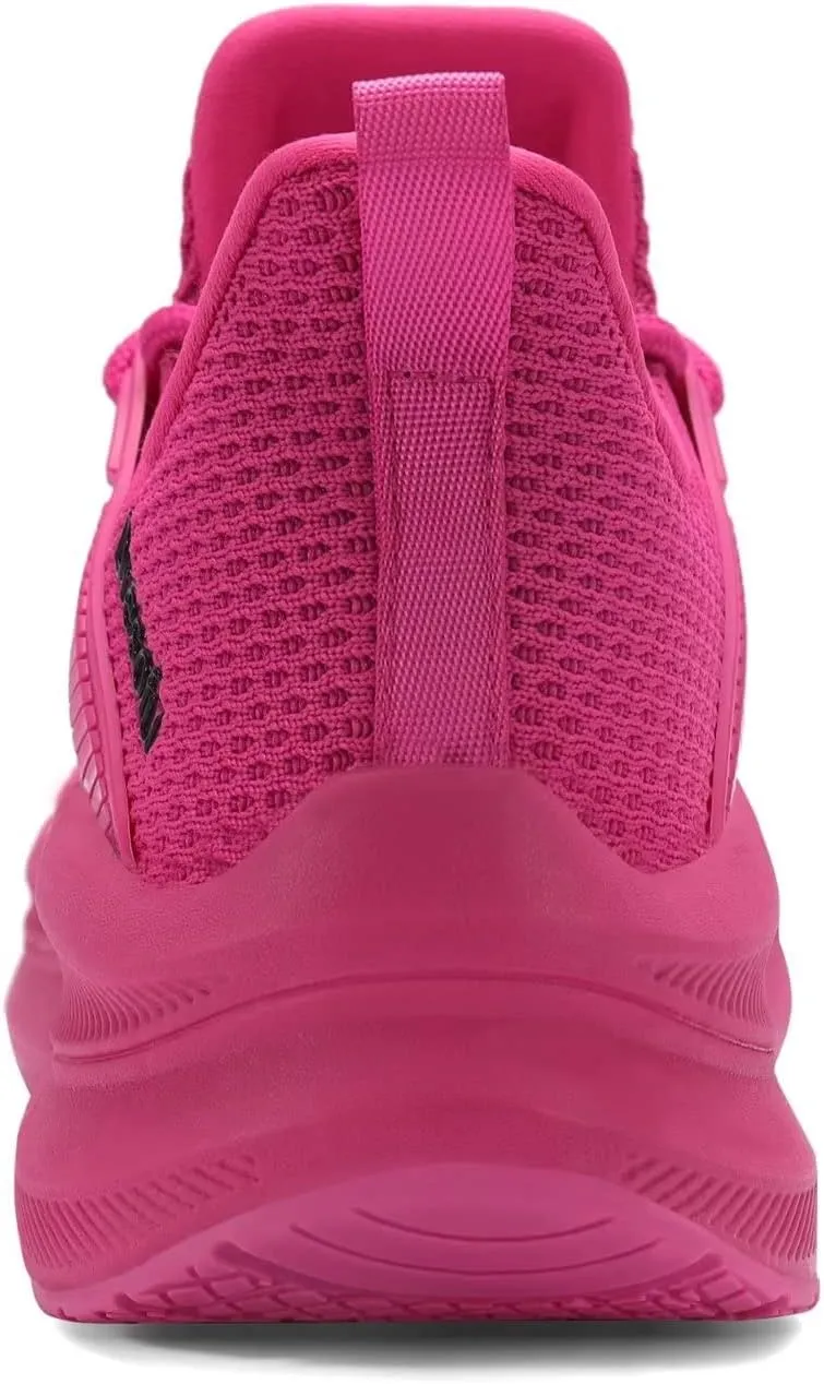 Dresofu Women's Casual Breathable Walking Non-Slip Shoes Platform Lightweight Jogging Tennis Sneakers