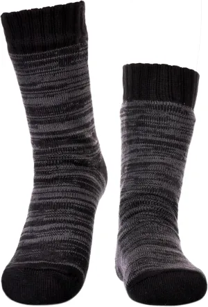 DYW Mens Fuzzy Slipper Socks Warm Thick Heavy Thermal Fleece lined Fluffy Winter Non Slip Socks