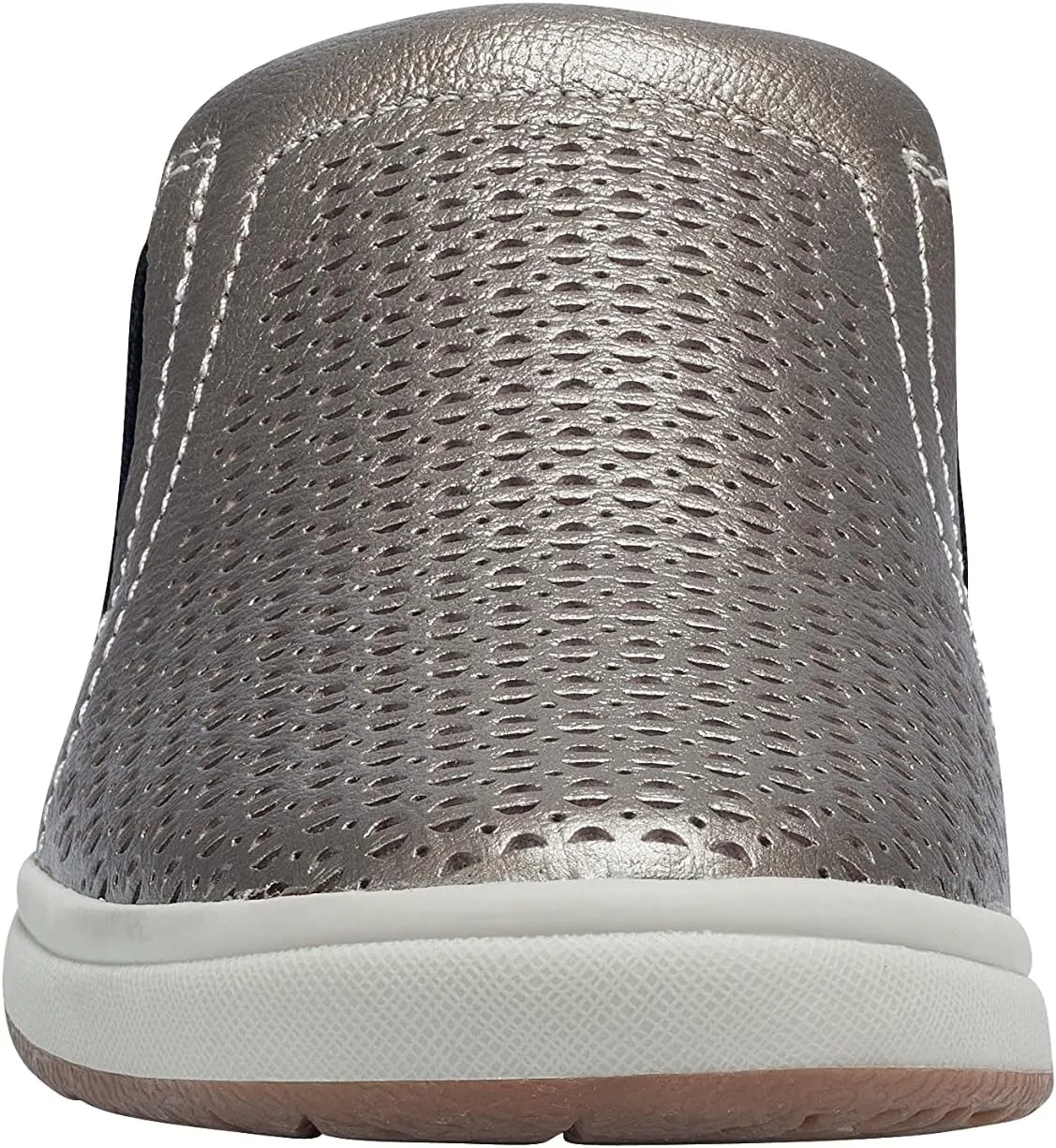 Earth Origins Women’s Emilia Sneaker I Slip-On Leather Clog with Breathable Cutouts for Everyday