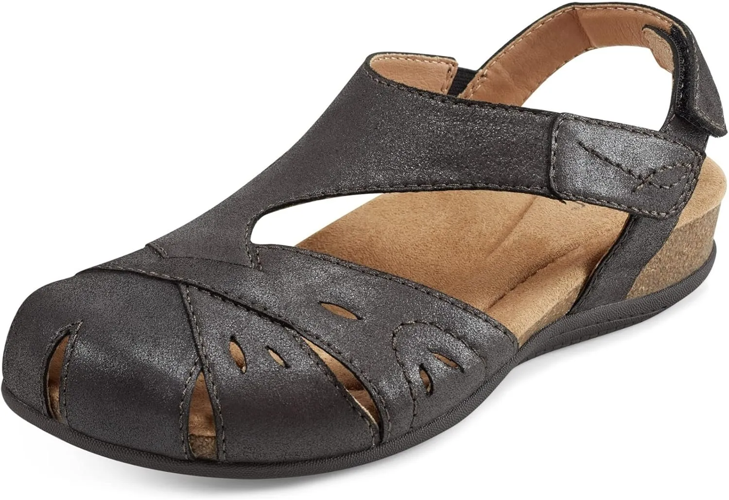 Earth Women’s Birdine Sandal, Dark Brown,9.5 W US