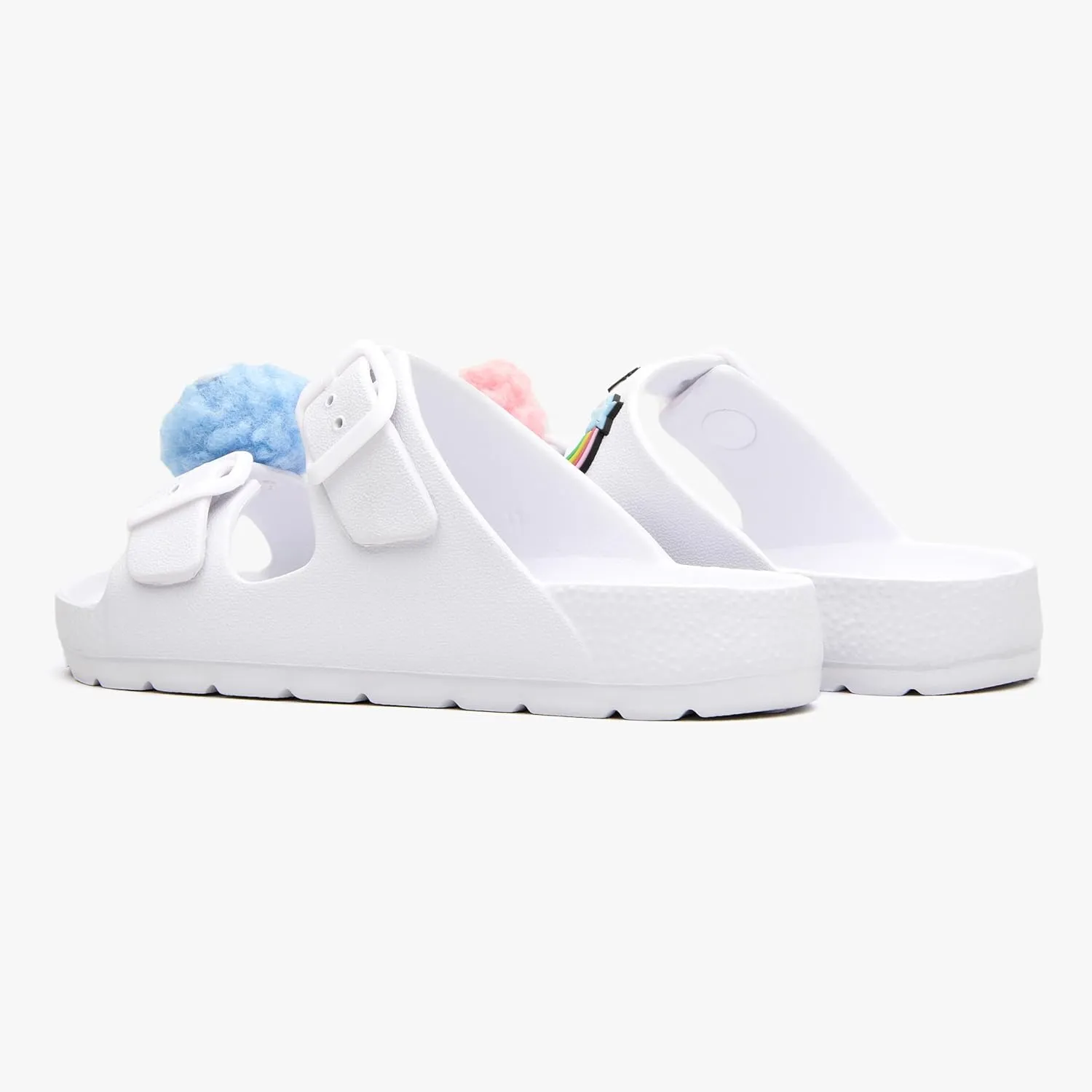 EasyStar Boys and Girls Adjustable Strap EVA Slipper Sandal