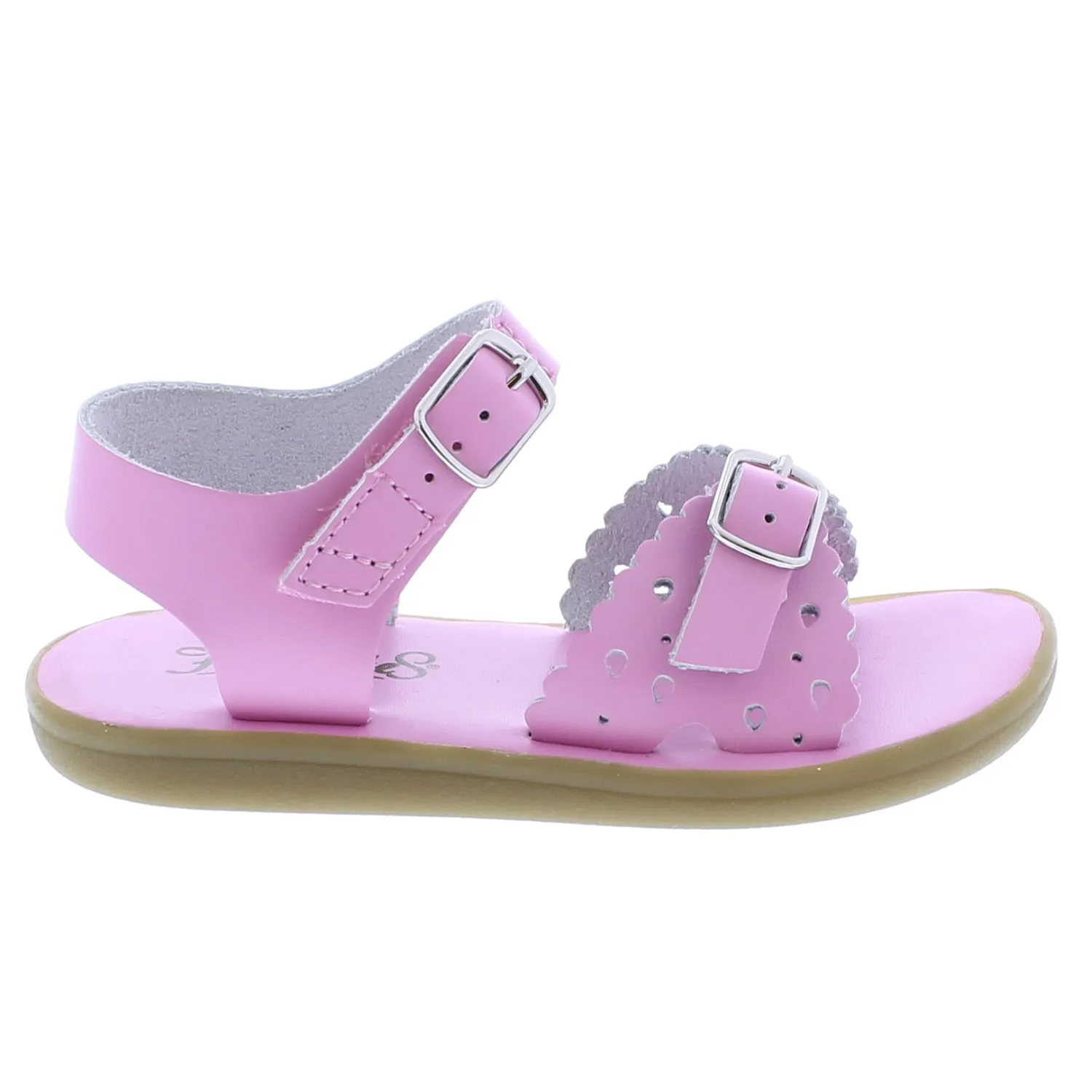 Eco-Ariel Velcro Bubblegum Pink Sandal – Lightweight, Breathable & Fun Kids’ Shoe