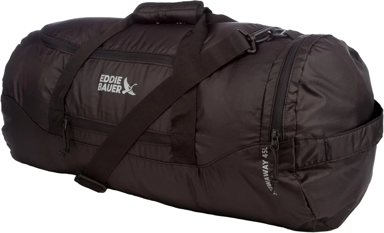 Eddie Bauer Stowaway Packable Duffel Bag | Travel | Foldable | Lightweight | Durable | Ripstop Polyester | 23" Length | 45L Capacity