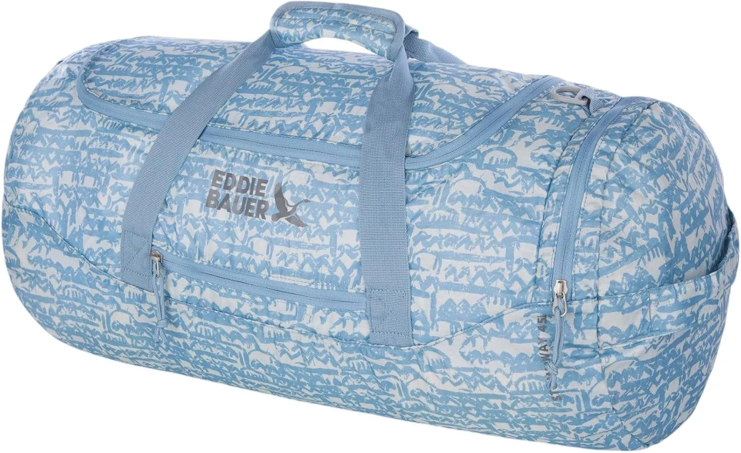 Eddie Bauer Stowaway Packable Duffel Bag | Travel | Foldable | Lightweight | Durable | Ripstop Polyester | 23" Length | 45L Capacity