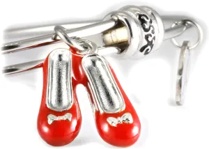 Emerald Park Jewelry Ruby Red Slippers Shoes Fancy Bangle