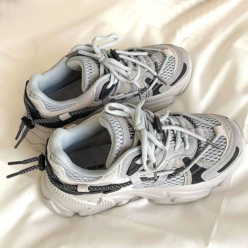 Fashion Women Platform Breathable Casual Sport Shoe