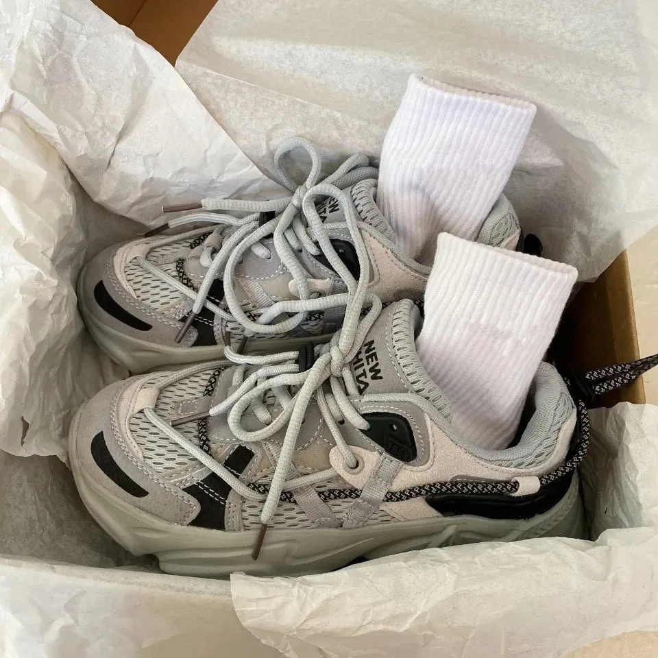 Fashion Women Platform Breathable Casual Sport Shoe